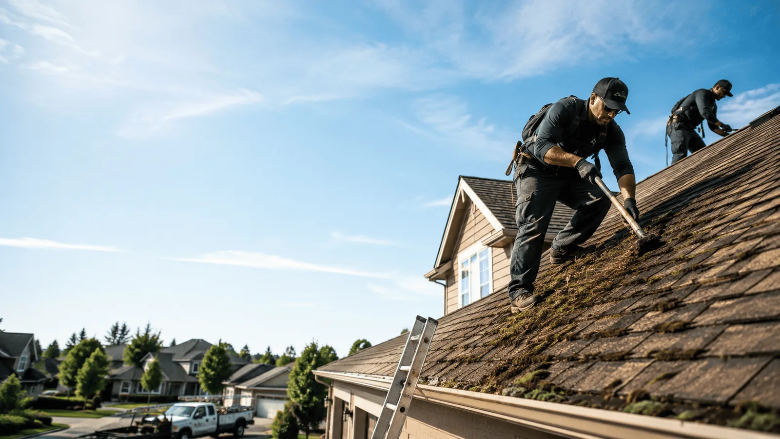 Roof Moss Removal in Kingston, TN near me